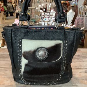 Trinity Ranch Leather Conceal Tote